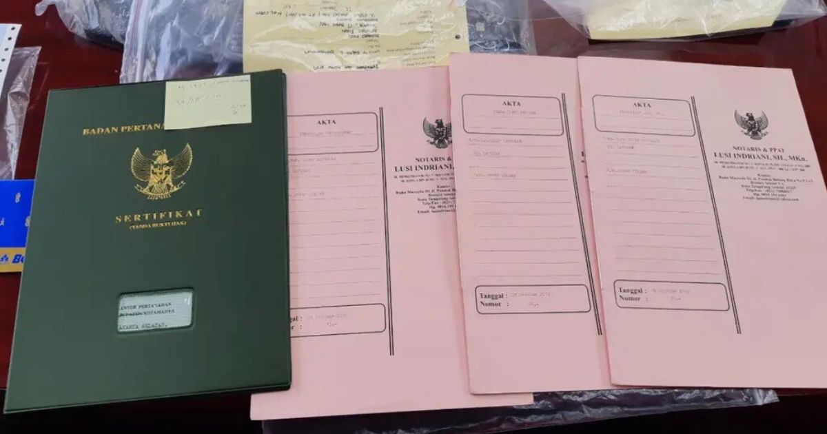 Proses Balik Nama Sertifikat di Notaris